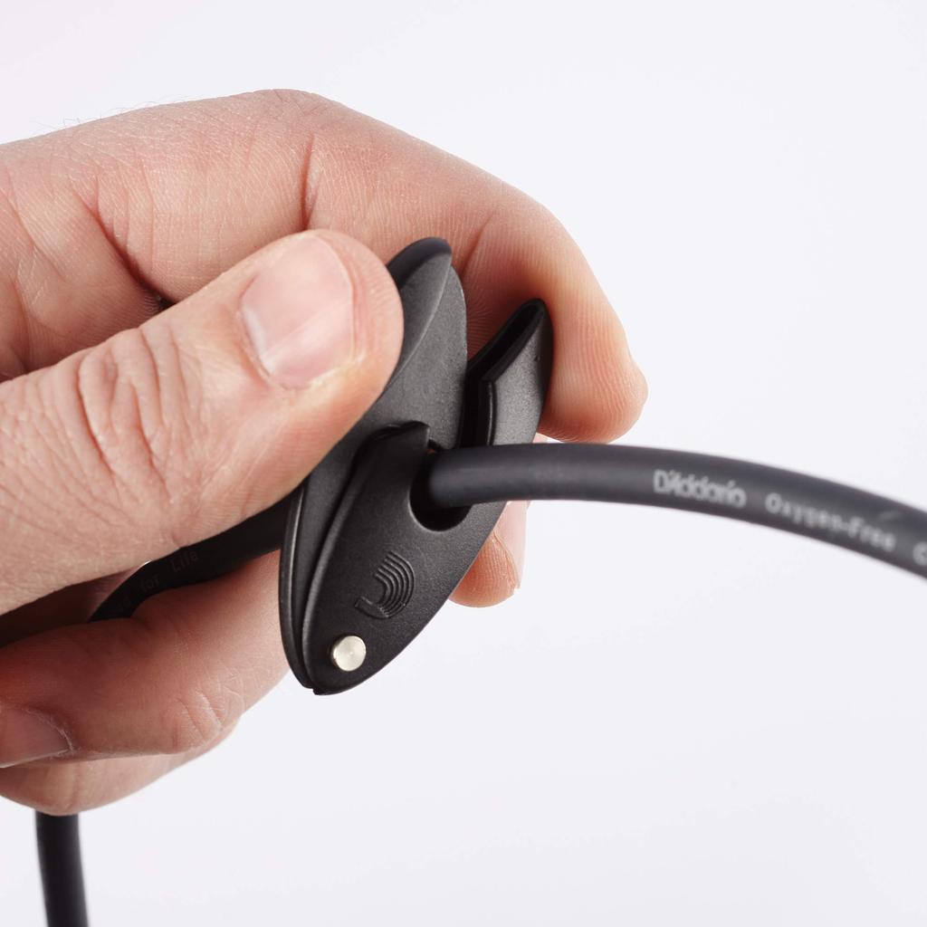 D'Addario Wireless Transmitter Cable, Straight Type, with Momentary Mute Switch, PW-WG-02 (Cable Cutter Included)