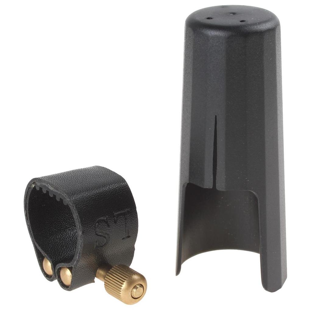 Мундштук для альт-саксофона и кожаный зажим