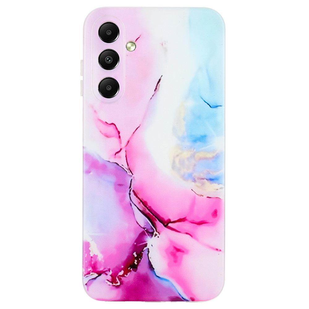 For Samsung Galaxy A55 5G Case Protective Soft TPU Marble Pattern Phone Cover