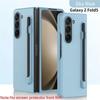 Ультратонкий чехол для телефона Samsung Galaxy Z Fold 7 6 5 4 3 со слотом для стилуса, подставкой, пластиковый складной противоударный защитный жесткий чехол