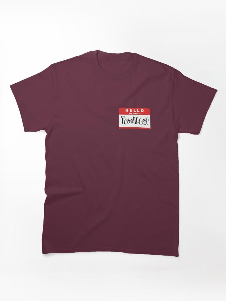 Regular Show My name is Trash boat Classic T-Shirt