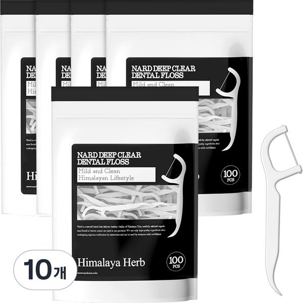 Зубная нить NAD Deep Clear, 10 шт., 100 шт.