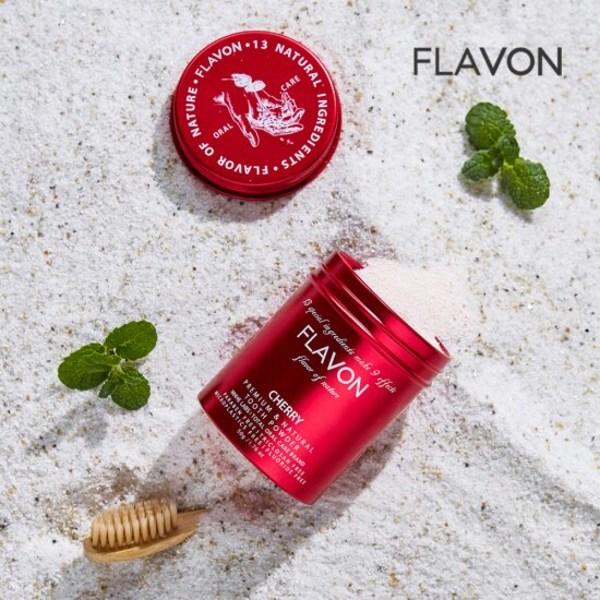 Зубная паста Flavone Powder Вишня, 50г, 1 шт.