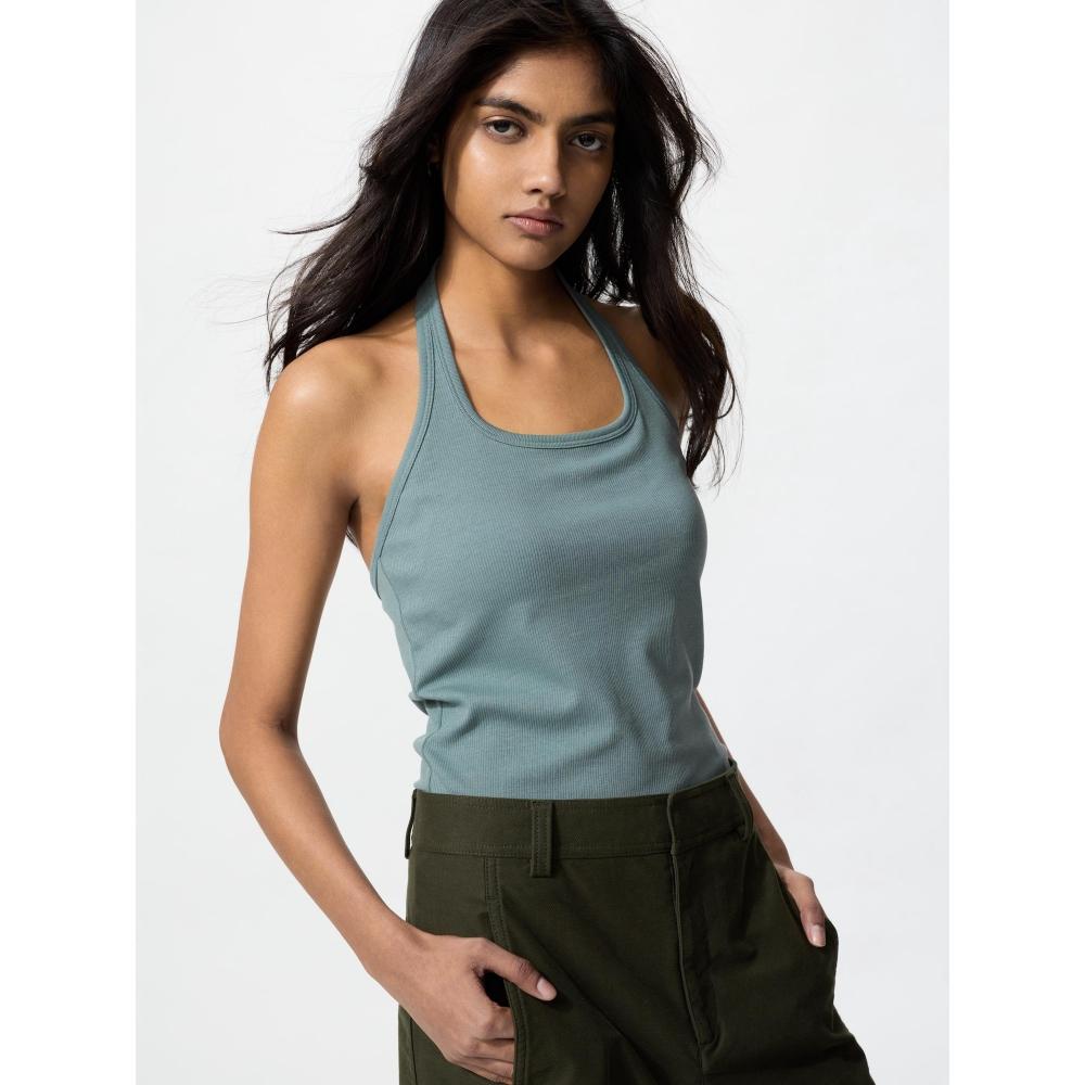 Uniqlo Топ-бюстгальтер с открытой спиной и бретелькой через шею