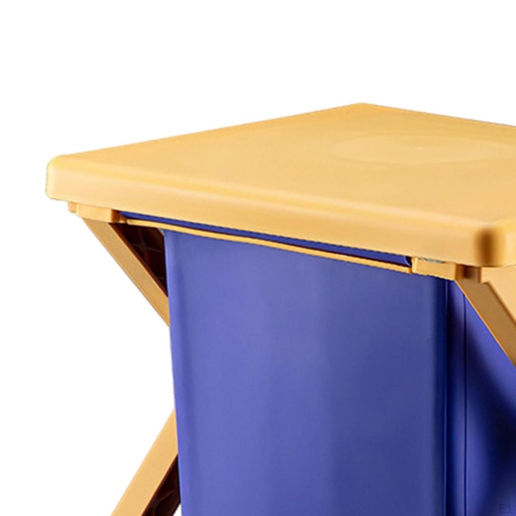 Folding Toilet Multifunction Portable Storage Stool Trash Outdoor Camping Travel