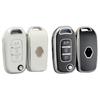 Car Flip Key Case Key Case Key Cover For Remote Car Comfortable Touch Electroplating Process Exquisite Fitting Precise Fitting