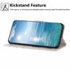 Чехол для Samsung Galaxy A27 A17 A07 A37 A57 A56 A36 A55 S26+ Ultra S25 Edge S24 FE Plus Чехол Кошелек с леопардовым принтом Кожаный чехол