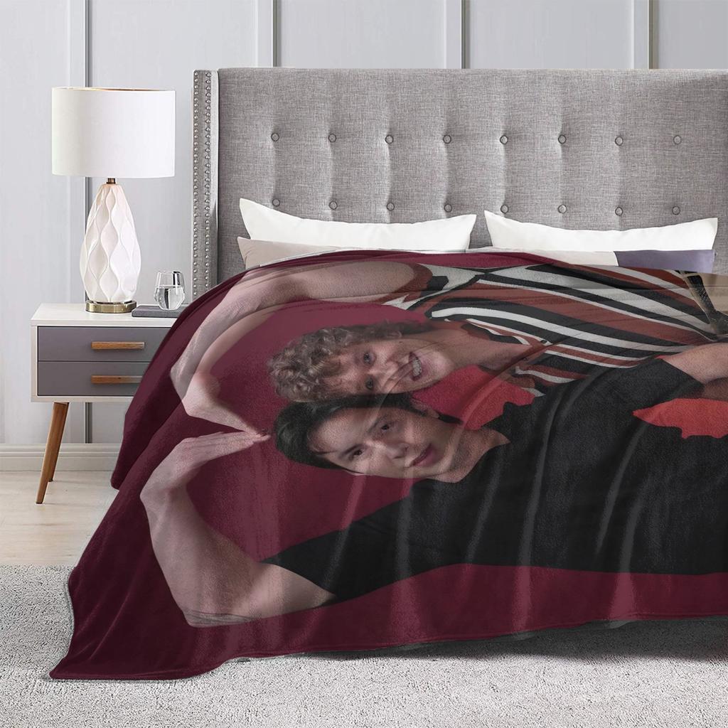 Heated Rivalry Blankets Velvet Summer Air Conditioning Hockey Romance Portable Lightweight Thin Throw Blanket for Home Quilt