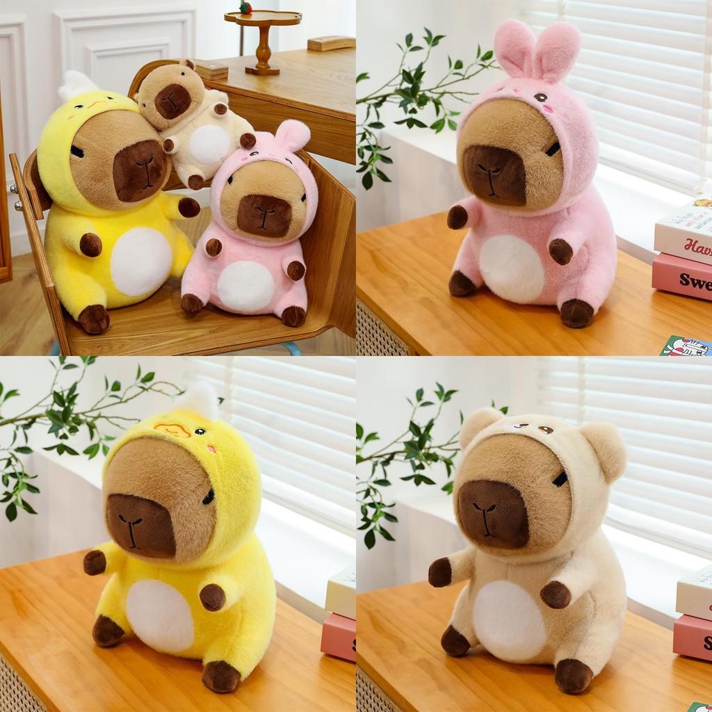 Кролик Утка Медведь Капибара Плюшевая Игрушка Мягкая Игрушка Кукла Украшения Мультфильм