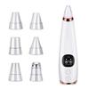 Pore Vacuum Blackhead Remover with 6 Suction Heads Adjustable Modes USB Rechargeable Blackhead Remover Face Vacuum Pore Cleanser