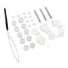 27Pcs White Window Shade Restringing Kit RV Window Shade Repair  Window Shade Maintenance