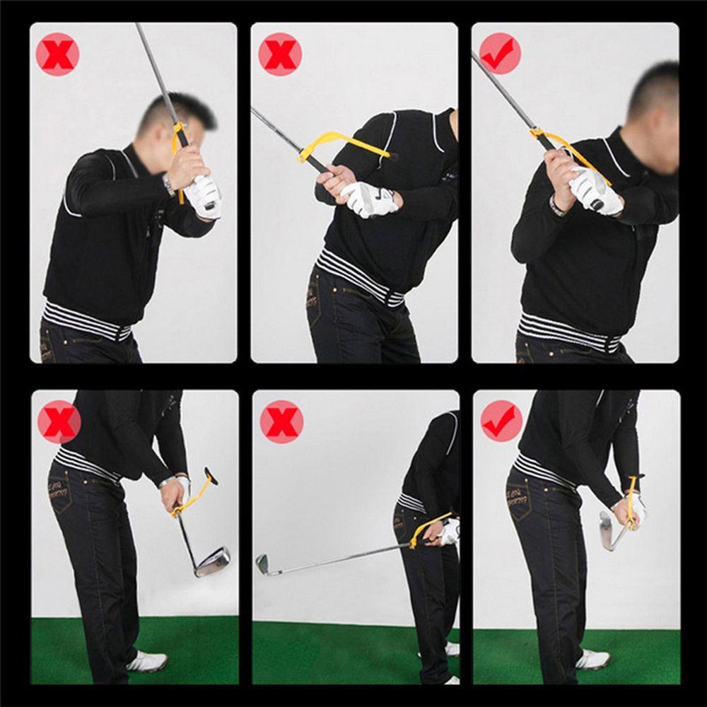 Gesture Practice Guide Training Aid Alignment Training Swing Posture Corrector Golf Swing Trainer