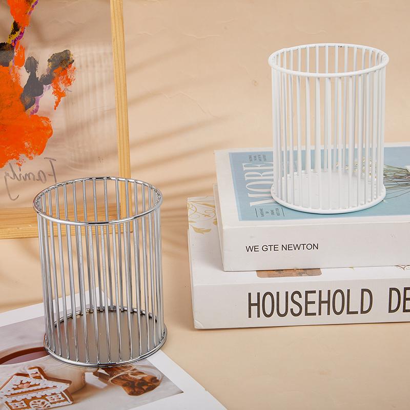 Nordic Hollow Out держатель для кистей для макияжа органайзер цилиндрический практичный держатель для ручек портативный органайзер для косметики ведро