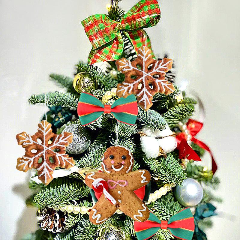 1 шт. Рождественская подвеска в виде печенья, бытовые предметы, снежный пончик, пенопластовый шар