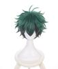 Eileen My Hero Academia Izuku Midoriya Wig, Heat-Resistant, Disguise Wig, Anime Wig, School Festival Wig, Includes Net