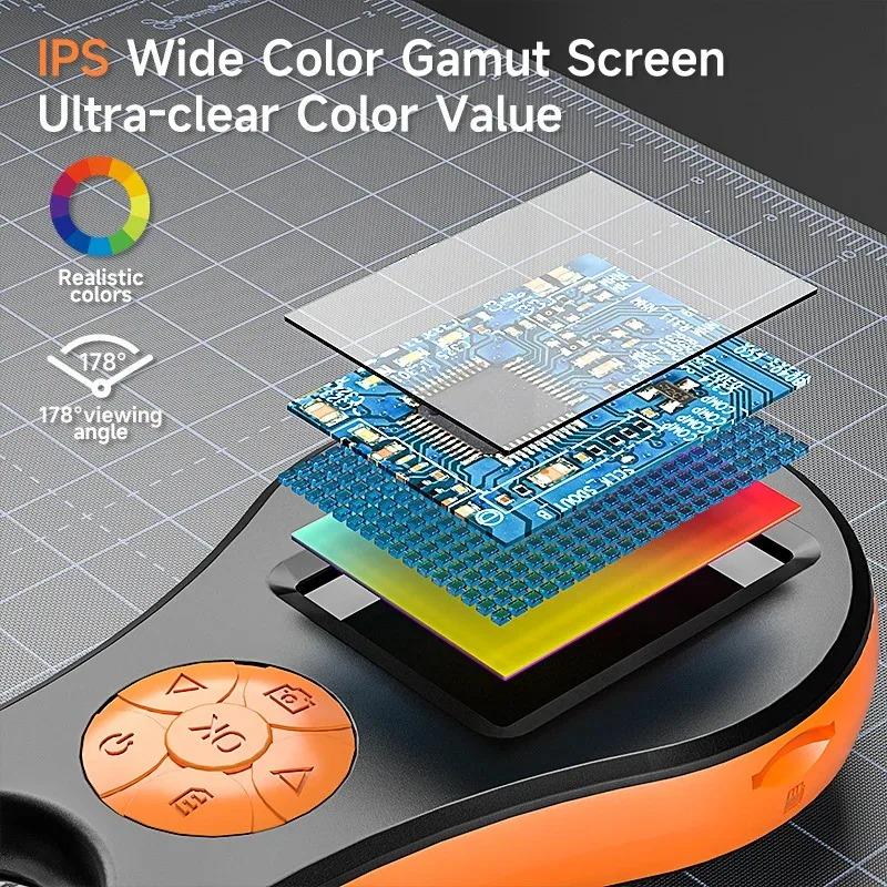 2,0-дюймовая цифровая лупа IPS HD 1080P 500X Портативный микроскоп Ручная лупа для ремонта электроники, проверки ювелирных изделий