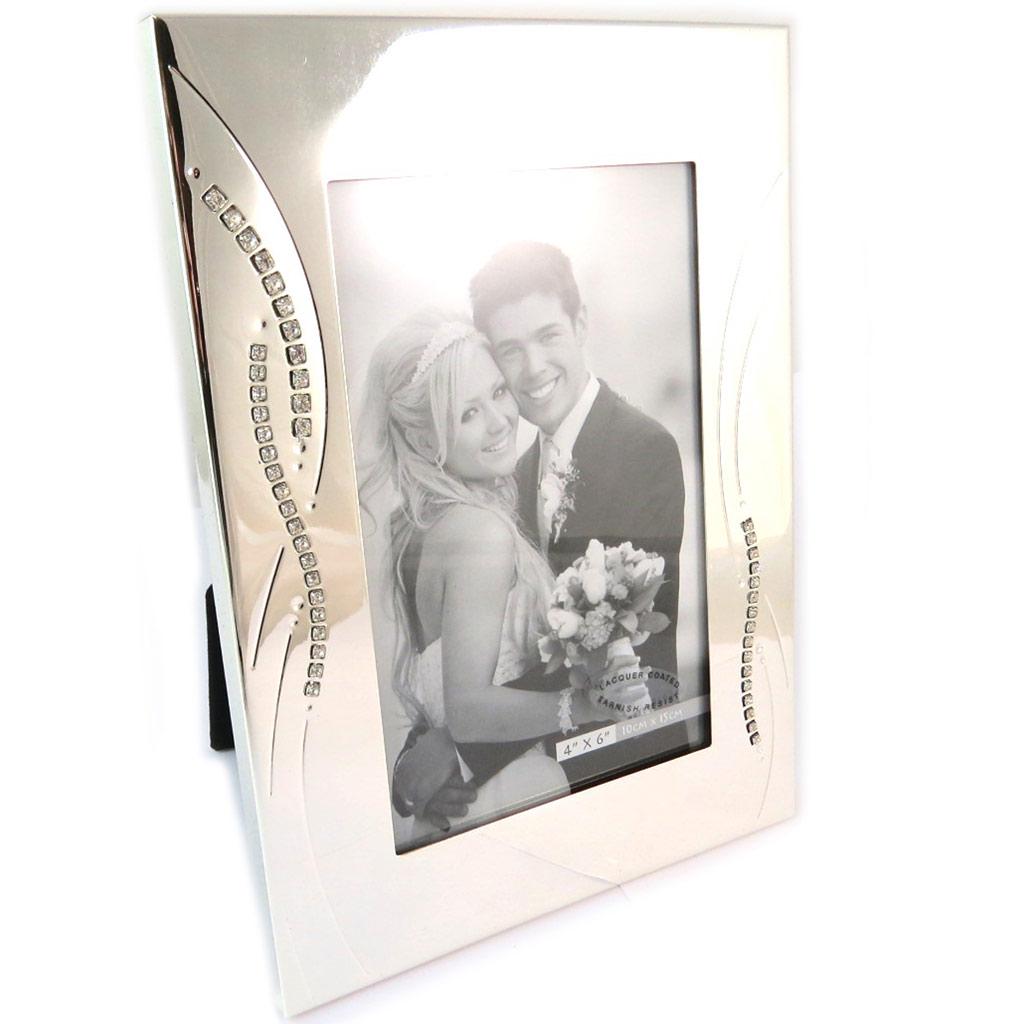 Les Trésors De Lily [N9592] - Фоторамка "Романтика" хрусталь хром (10х15 см)