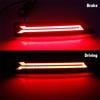 2x LED Rear Bumper Reflector Light Brake Lamp For Honda CRV 2007-09 City 2012-14