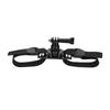 Action Camera Helmet Mount Strap Attachment with Bracket Adapter Base for Hero 9 10 Motion Camera