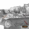Модель Liang Мягкий жгут x Миниатюрный кабель без масштаба, 1,2 мм 1 м, Аксессуар, LIANG-0450h (военный)