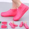1 Pair Unisex Rain Boots Covers Waterproof Thickened Leakproof Anti-skid Wear-resistant Seamless Quick-drying Outdoor Shoe Protectors Covers