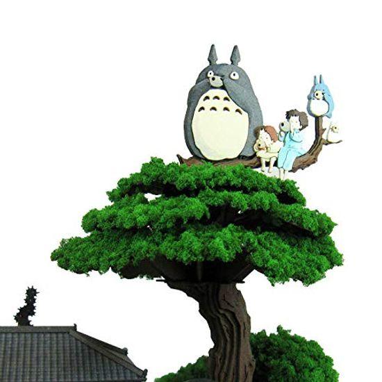 Sankei Studio Ghibli Series Мой сосед Тоторо Диорама Полная Тоторо Бумажная поделка MK07-35