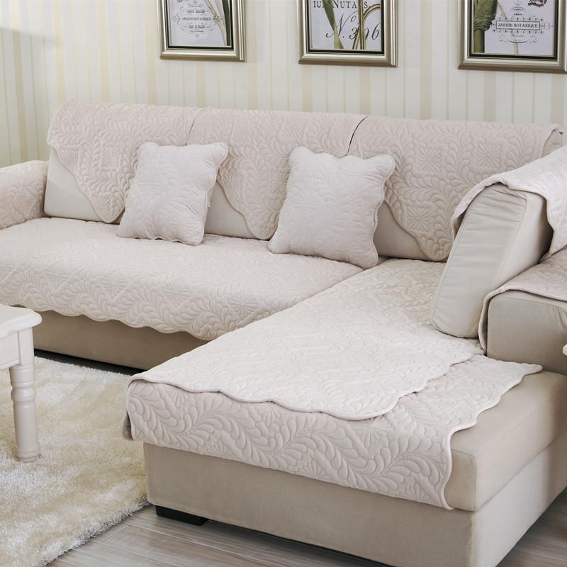 Короткое плюшевое полотенце для дивана, зимний короткий чехол для дивана в европейском стиле, однотонный нескользящий чехол для дивана, универсальный для гостиной