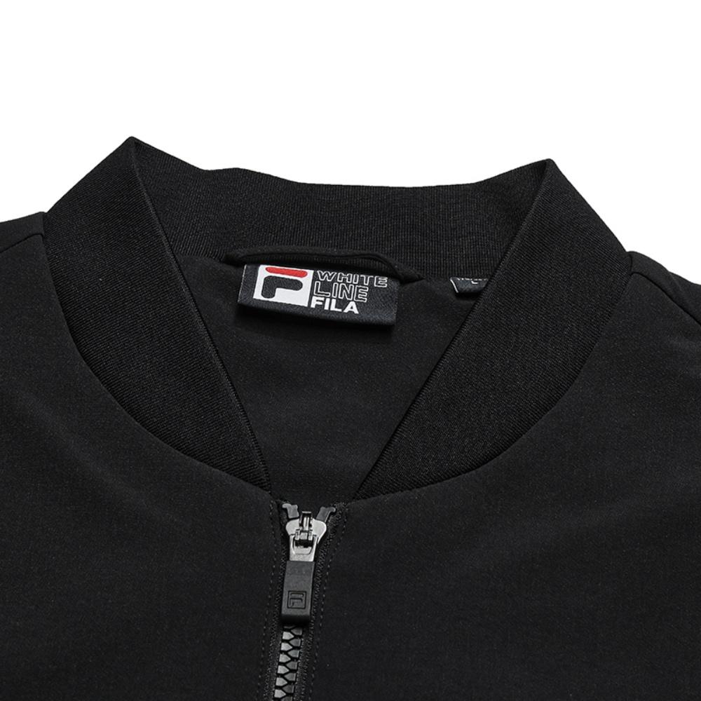 Fila Белая Классическая Минималистичная Однотонная Модная Повседневная Универсальная Тканая Куртка Мужская Куртка F11M543703FBK