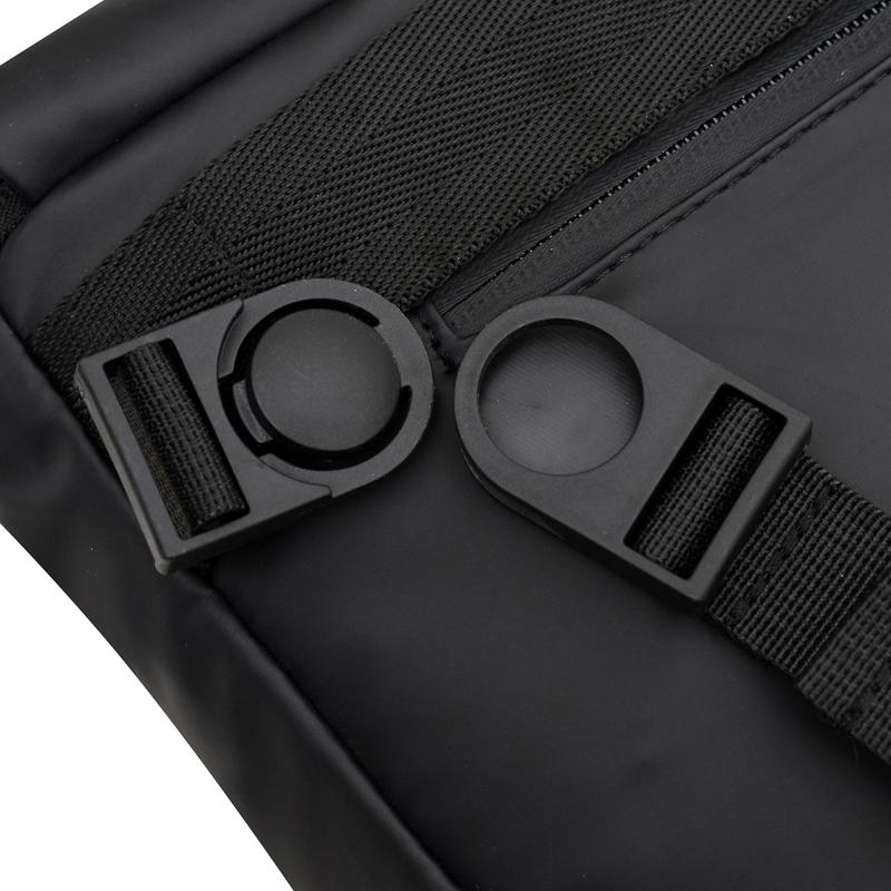 Men's Fashion Waterproof Crossbody Shoulder Bag Lightweight Large Capacity Casual PU Messenger Bag