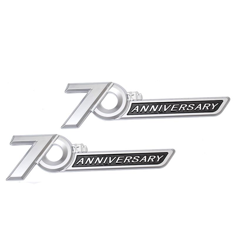 Хромированная ABS Наклейка Боковой Эмблемы 70-го Стиля Для Toyota Land Cruiser 100 200 300 FJ200 LC300 Prado LC120 120 150 LC150 Аксессуары