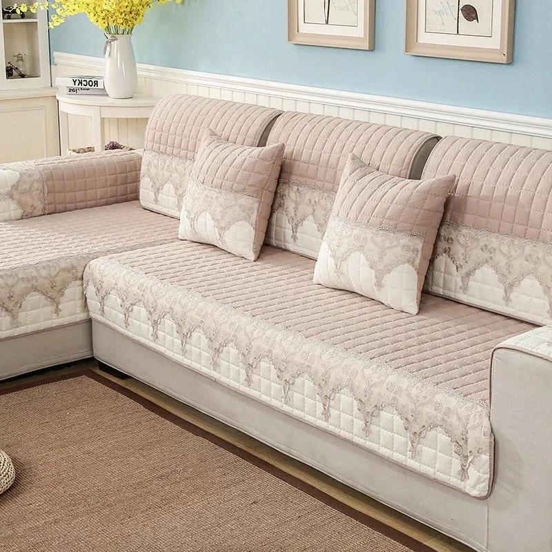 Всесезонная универсальная подушка для дивана, противоскользящий чехол для сиденья, простой современный чехол для дивана, продажа, все включено, универсальный, надежный