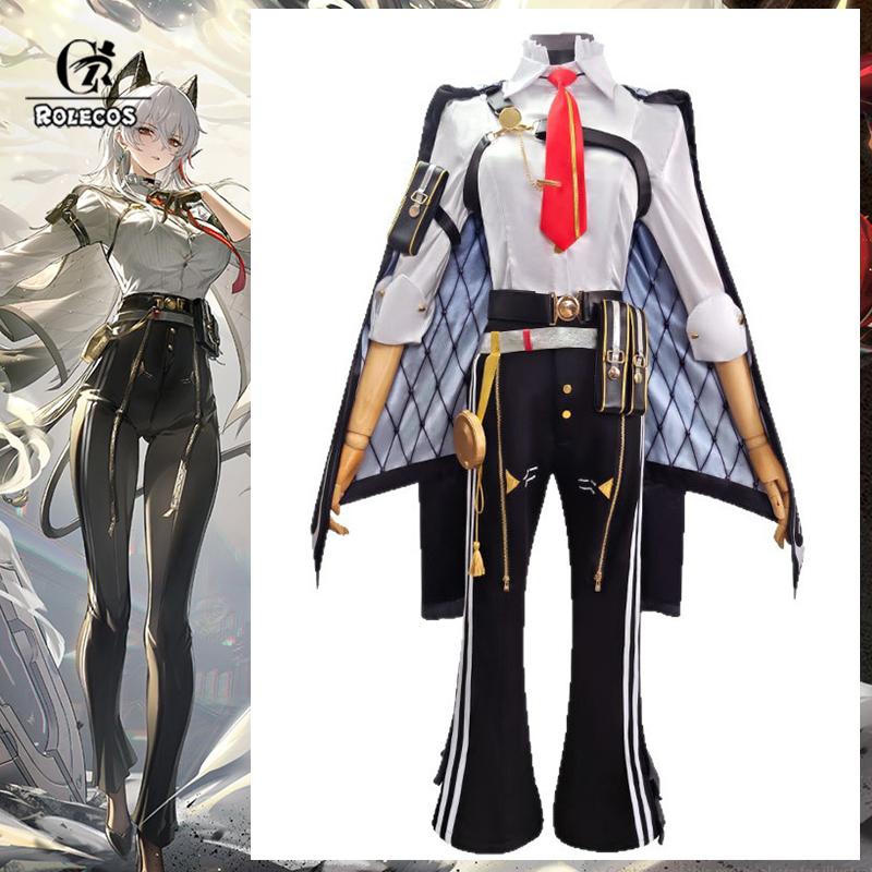 Игра Wuthering Waves Костюм для косплея Зани Опалённое сияние Костюм Зани Женский Наряд для Хэллоуин-вечеринки