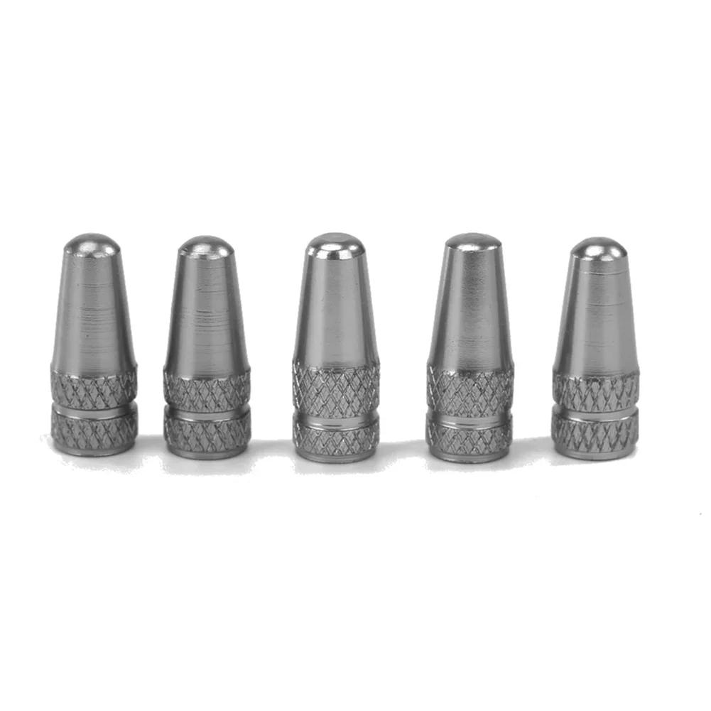 10/5PCS Bicycle Tire Valve Cap Aluminum High Pressure Caps for Presta Valves Colorful Bike Tyre Cap MTB Bike Accessories