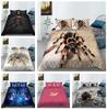 Insect Series Bedding Set 3D Digital Printed Quilt Cover and Pillow Cover 2/3 Pieces Full Size Bedding Set Home Decoration Bedding Set