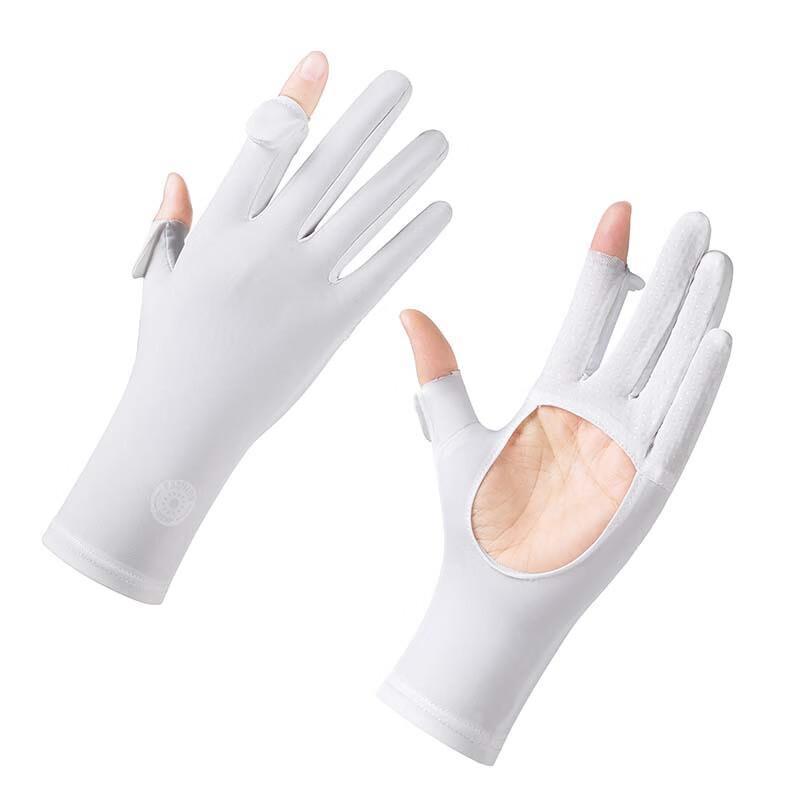 Lilang Ice-Feel Fingerless Sun Protection Cycling Gloves