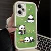 Милый Мультяшный Панда Мягкий Чехол для Телефона для Xiaomi Poco X7 X6 X5 Pro X4 Gt X3 F7 Ultra M8 M7 Redmi 15C 15 14C 13 13C 12 12C 10 10C