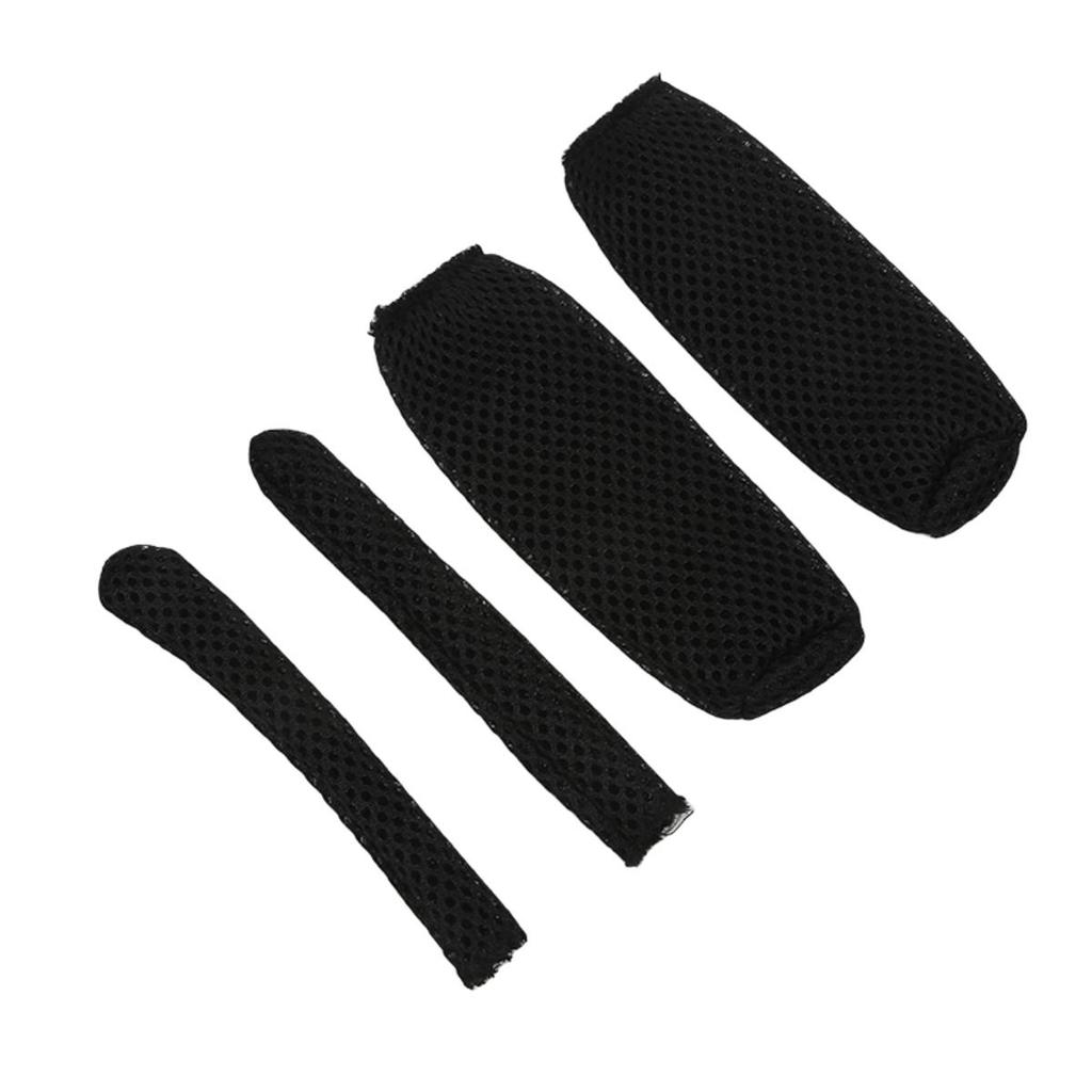 4Pcs/set Motorcycle Handlebar Grip Universal Handle Bar Cover Brake Clutch Lever Summer Ice Silk Breathable Mesh Grips Cover