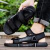 Cozyoutfit, модные удобные тапочки, шлепанцы для мужчин, повседневные сандалии большого размера, 3 цвета
