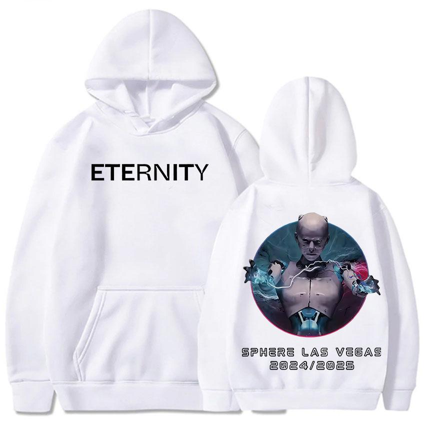 Толстовки Повседневная Худи Anyma Графический Принт Харадзюку Флисовая Толстовка с Карманом Повседневная Одежда Молетон Готические Пуловеры