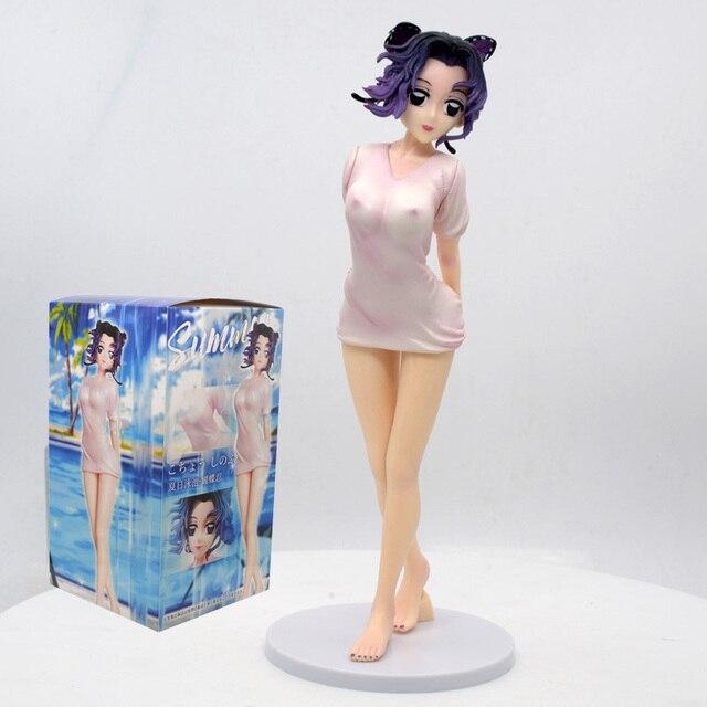 25 см аниме фигурка убийцы демонов Канродзи Мицури статуя ПВХ фигурка Кимецу Но Яиба Кочоу Синобу униформа фигурка Незуко