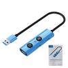 Умная док-станция с ИИ, голосовой перевод, многофункциональный USB-хаб с GPT Deepseek
