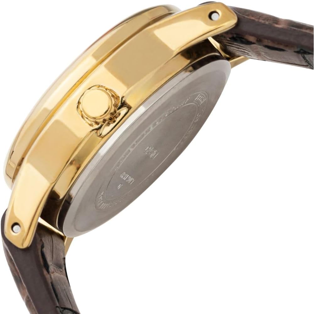 Casio LTP-V002GL-1B Женские часы Золотистый тон Кожаный ремешок Циферблат с крупными цифрами Индикация даты