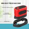 Portable Heat Press Machines Hot Press Mini Iron Machine T-Shirt Printing for Clothes Bags Hats Pads Blanket Phone Case DIY Home