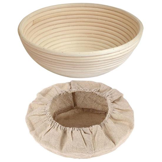 Корзина для расстойки хлеба Экологичная Плотное плетение Легко чистить Многоразовая Прочная