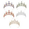 Delicate Tiaras Birthday Headbands Elegant Hairbands for Girls Wedding Party Photo Props Headwear Crown