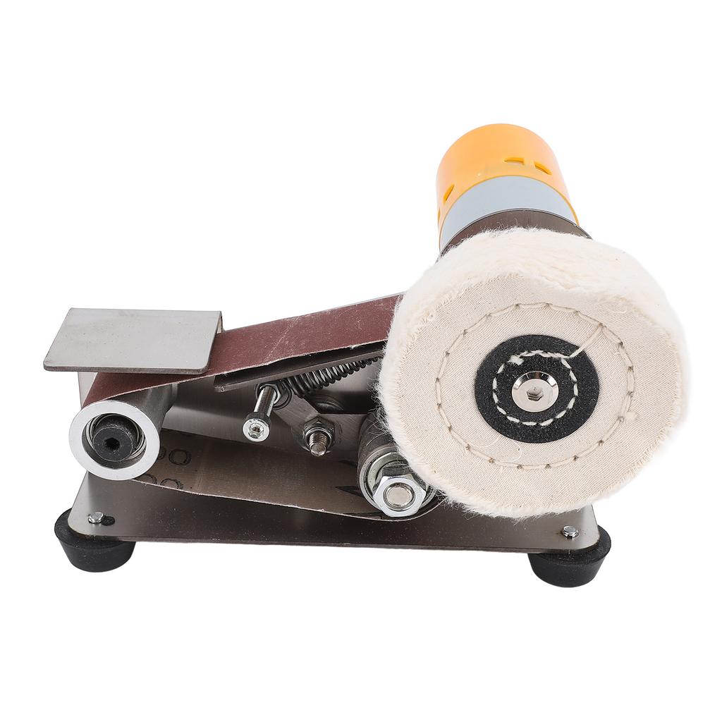 15 градусов Мини Ленточная Шлифовальная Машина 7 Скоростей Электрический Шпиндельный Шлифовальный Станок Ленточная Шлифовальная Машина Для Резки