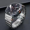Ремешок с пряжкой из нержавеющей стали 316L для Samsung Galaxy Watch Ultra 47 мм Титановый ремешок в стиле Mecha для браслета Galaxy watch Ultra