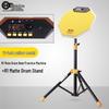 Hanqi Drum Practice Set: Matte Stand, Drum Pad, and Metronome for Bass Drum Training.