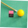 12PCS Durable Billiards Cue Chalk Wear-resistant Table Tennis Supplies Simplicity Snooker Chalk