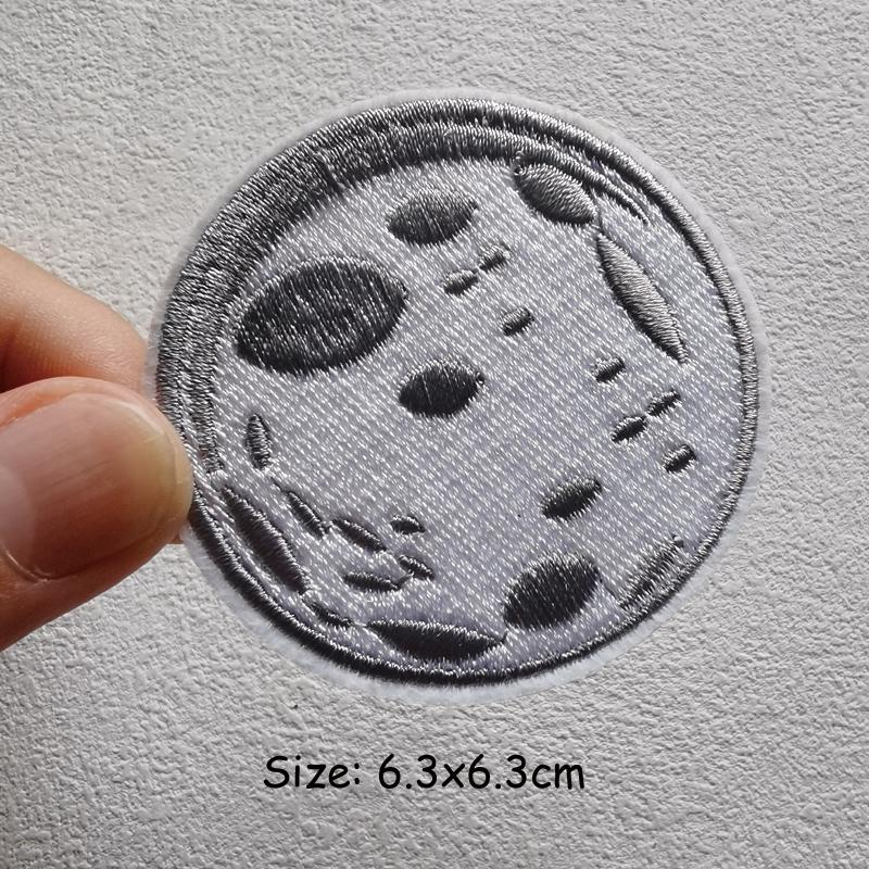 DIY UFO Patch Iron On Patches On Clothes Heat-adhesive Embroidered Patches For Clothing Alien Patch For Clothes Jackets